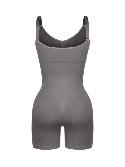 Well-in Vogue Seamless Bust Support Waist and Abdomen Shaping Butt Lifting Jumpsuit